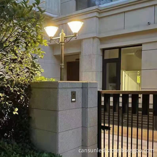 High-End 2600mm Solar-Powered LED Landscape Garden Pole Lighting